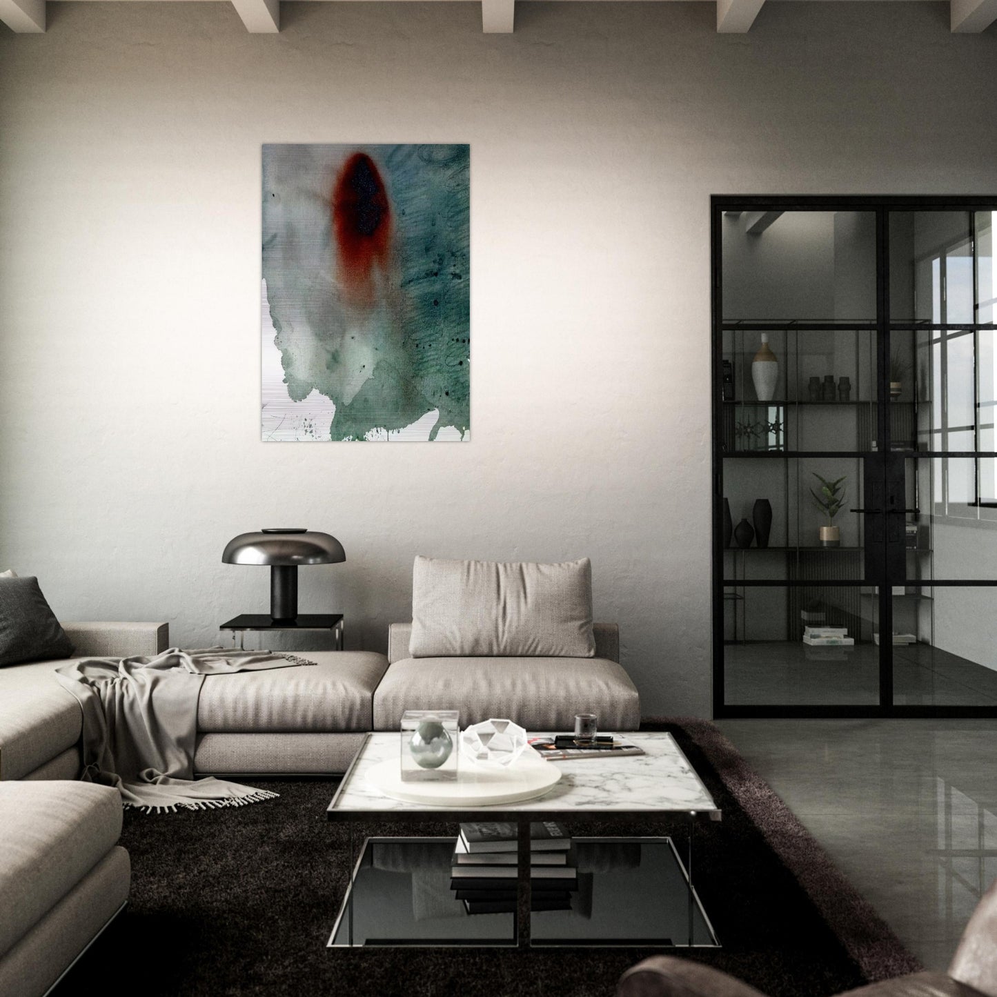 EMISSA VOCE MAGNA EXPIRAVIT MARK 15 37 1967 - Salvador Dali Brushed Aluminum Print - 70x100 cm / 28x40 inches | Salvador Dali Aluminum Print | Salvador Dali Prints