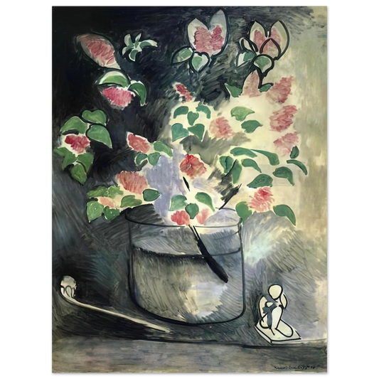 Henri Matisse - BRANCH OF LILLACS 1914  75x100 cm / 30x40inches Fine Art Poster