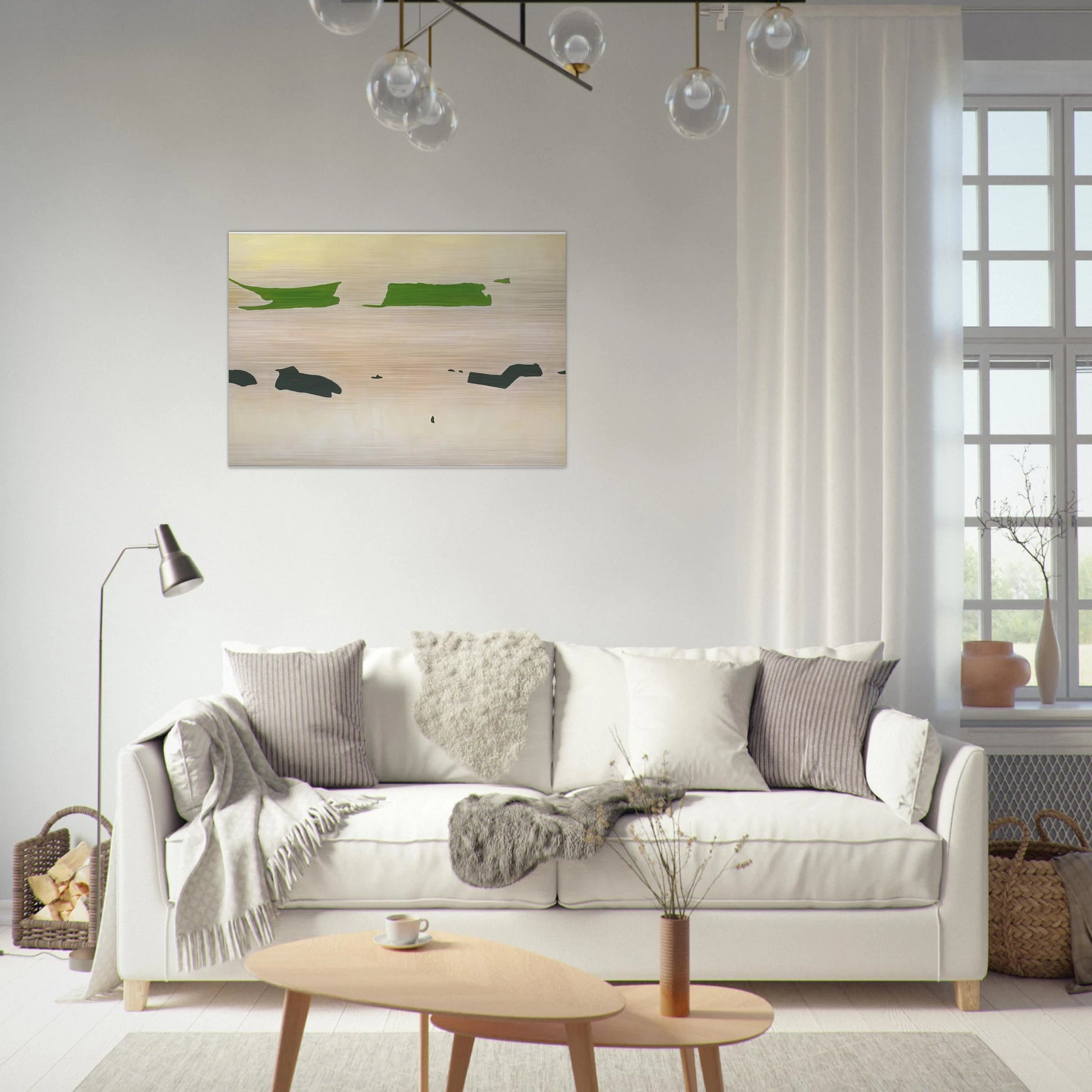 Clos - 2003 - Ralston Crawford Brushed Aluminum Print - 70x100 cm / 28x40 inches | Ralston Crawford Aluminum Print | Ralston Crawford Prints
