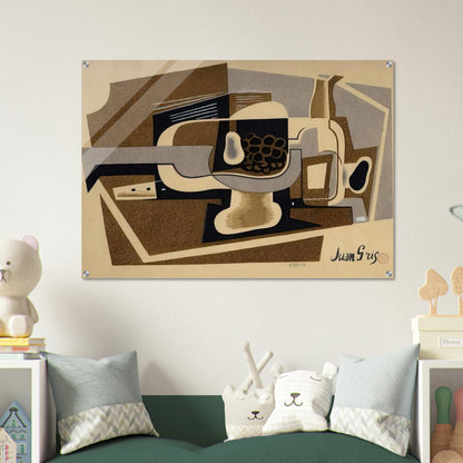 STILL LIFE 1922 - Juan Gris Acrylic Print - 70x100 cm / 28x40″ inches