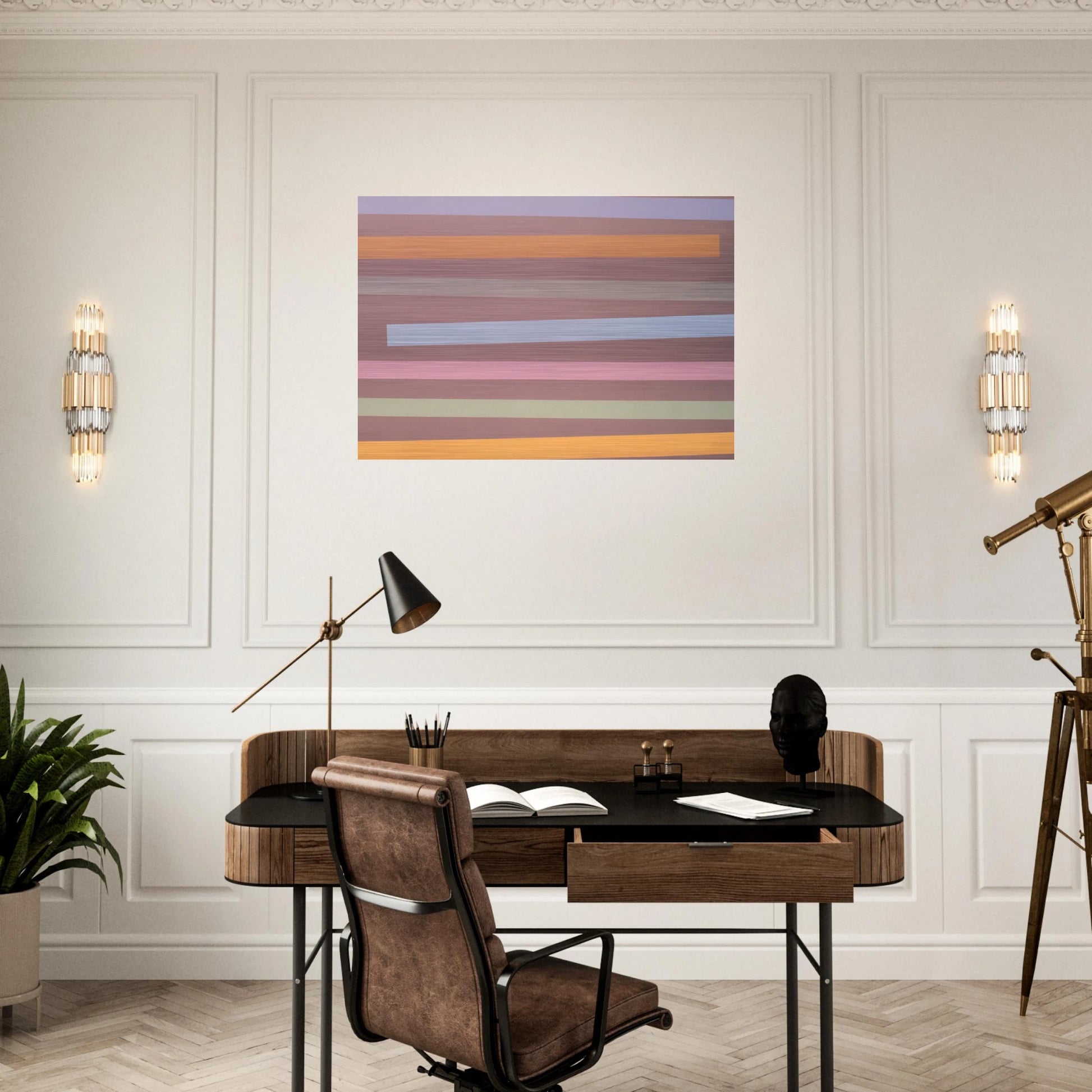 No. 5 - 1970 - Jeremy Moon Brushed Aluminum Print - 70x100 cm / 28x40 inches | Jeremy Moon Aluminum Print | Jeremy Moon Prints