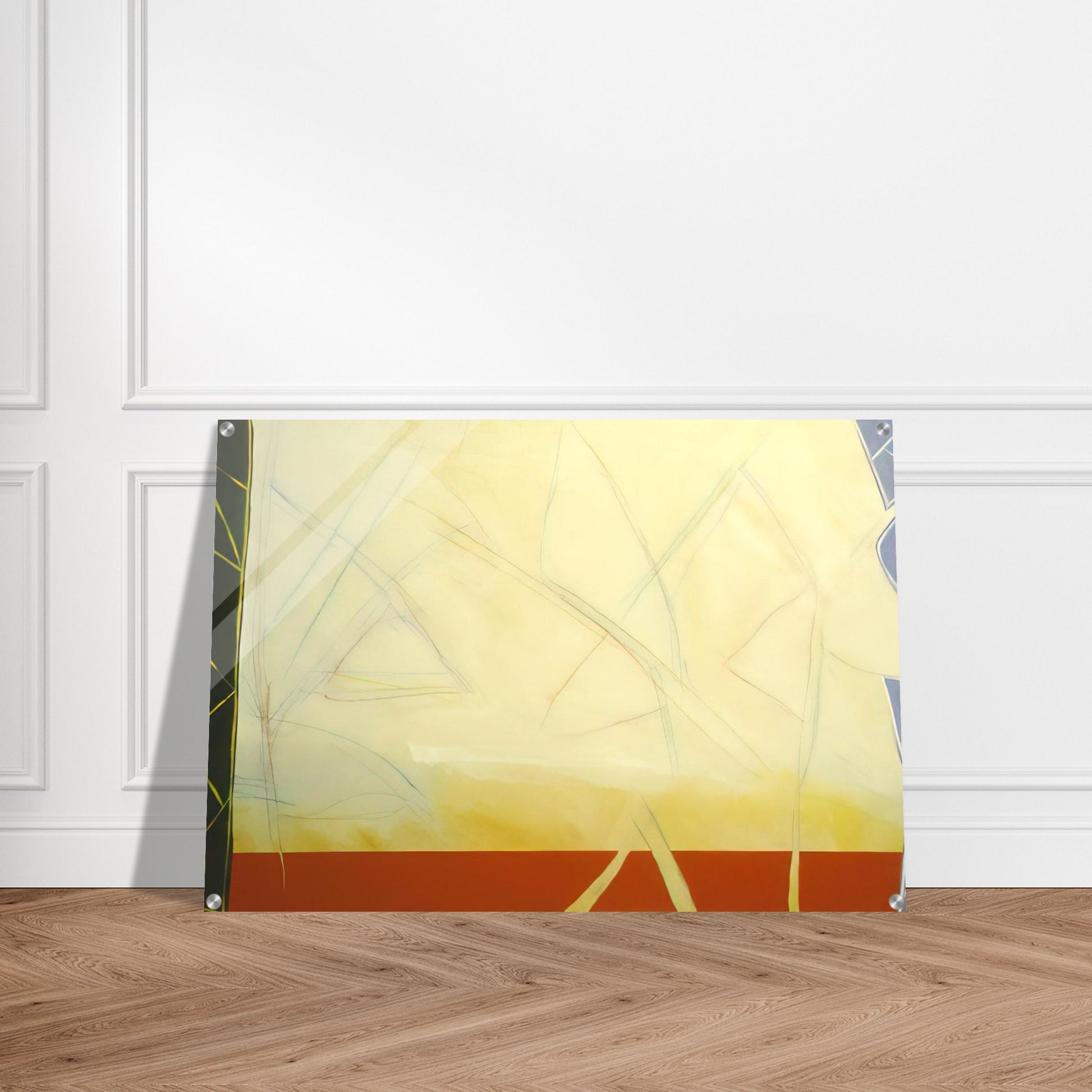 Rights Of Man 6 - 1988 - Ronnie Landfield Acrylic Print - 70x100 cm / 28x40″ inches
