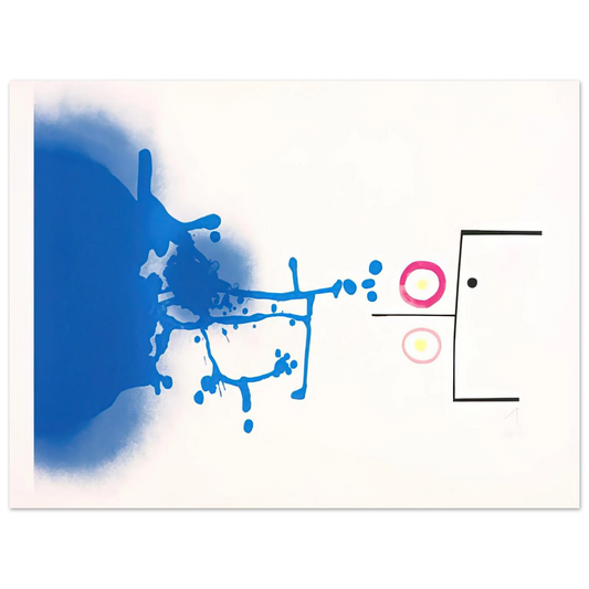 Victor Pasmore - SUN AND SKY 1979  75x100 cm / 30x40inches Fine Art Poster