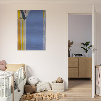 Ocean Park #139 - Richard Diebenkorn Brushed Aluminum Print - 70x100 cm / 28x40 inches | Richard Diebenkorn Aluminum Print | Richard Diebenkorn Prints