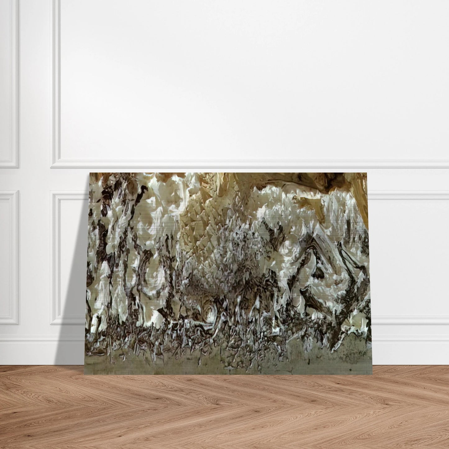 ARABS THE DEATH OF RAIMUNDUS LULLUS - Salvador Dali Brushed Aluminum Print - 70x100 cm / 28x40 inches | Salvador Dali Aluminum Print | Salvador Dali Prints