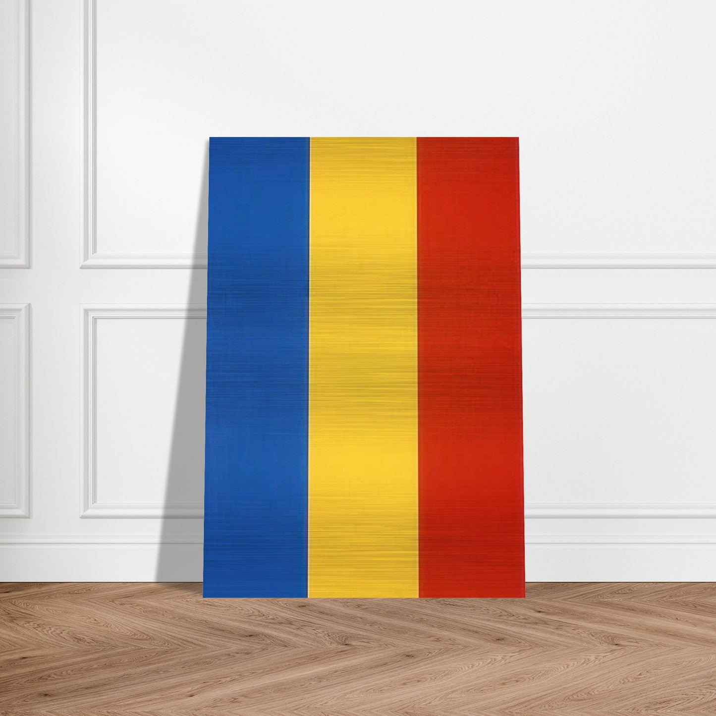 Blue Yellow Red - Ellsworth Kelly Brushed Aluminum Print - 70x100 cm / 28x40 inches | Ellsworth Kelly Aluminum Print | Ellsworth Kelly Prints