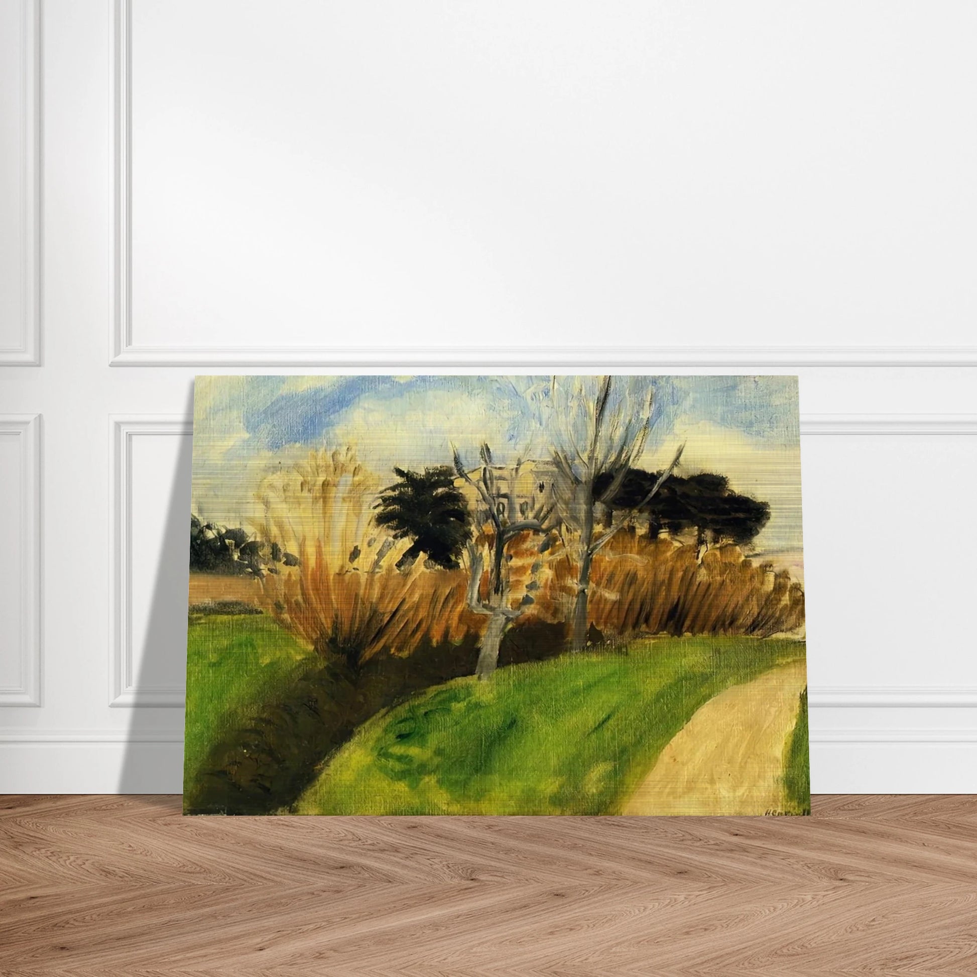 THE STREAM NEAR NICE - Henri Matisse Brushed Aluminum Print - 70x100 cm / 28x40 inches | Henri Matisse Aluminum Print | Henri Matisse Prints