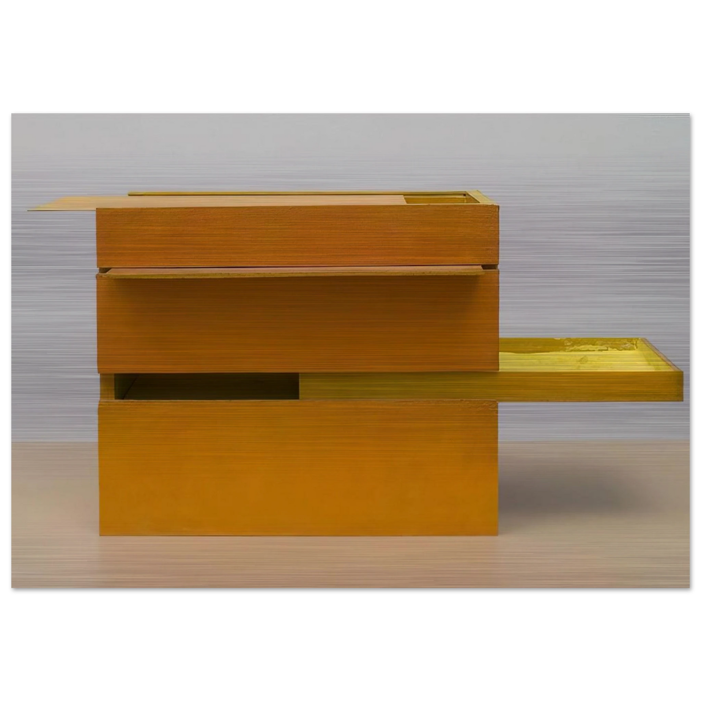B11 Box Bólide 09 - Helio Oiticica Brushed Aluminum Print - 70x100 cm / 28x40 inches | Helio Oiticica Aluminum Print | Helio Oiticica Prints