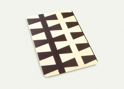 Black and White Repeat - 1953 By Leon Polk Smith Pack of 10 Post Cards | Leon Polk Smith Post Cards | A6 (10.5 x 14.8 cm) - 4.1 x 5.8 inches