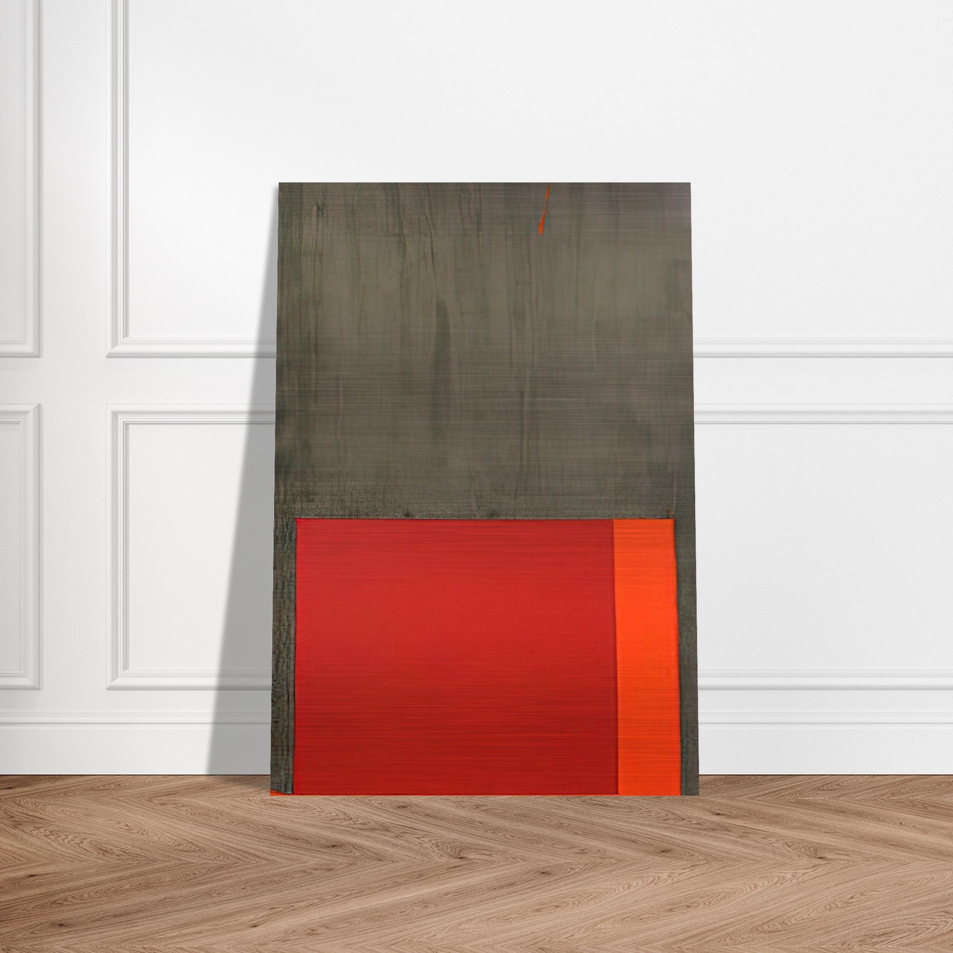 4.5.68 - 1968 - John Hoyland Brushed Aluminum Print - 70x100 cm / 28x40 inches | John Hoyland Aluminum Print | John Hoyland Prints