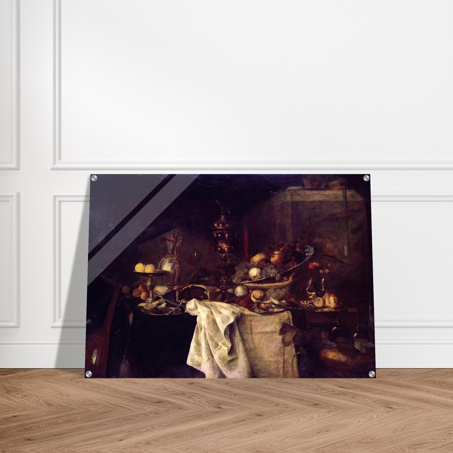 LA DESERTE AFTER JAN DAVIDSZ DE HEEM 1893 - Henri Matisse Acrylic Print - 70x100 cm / 28x40″ inches