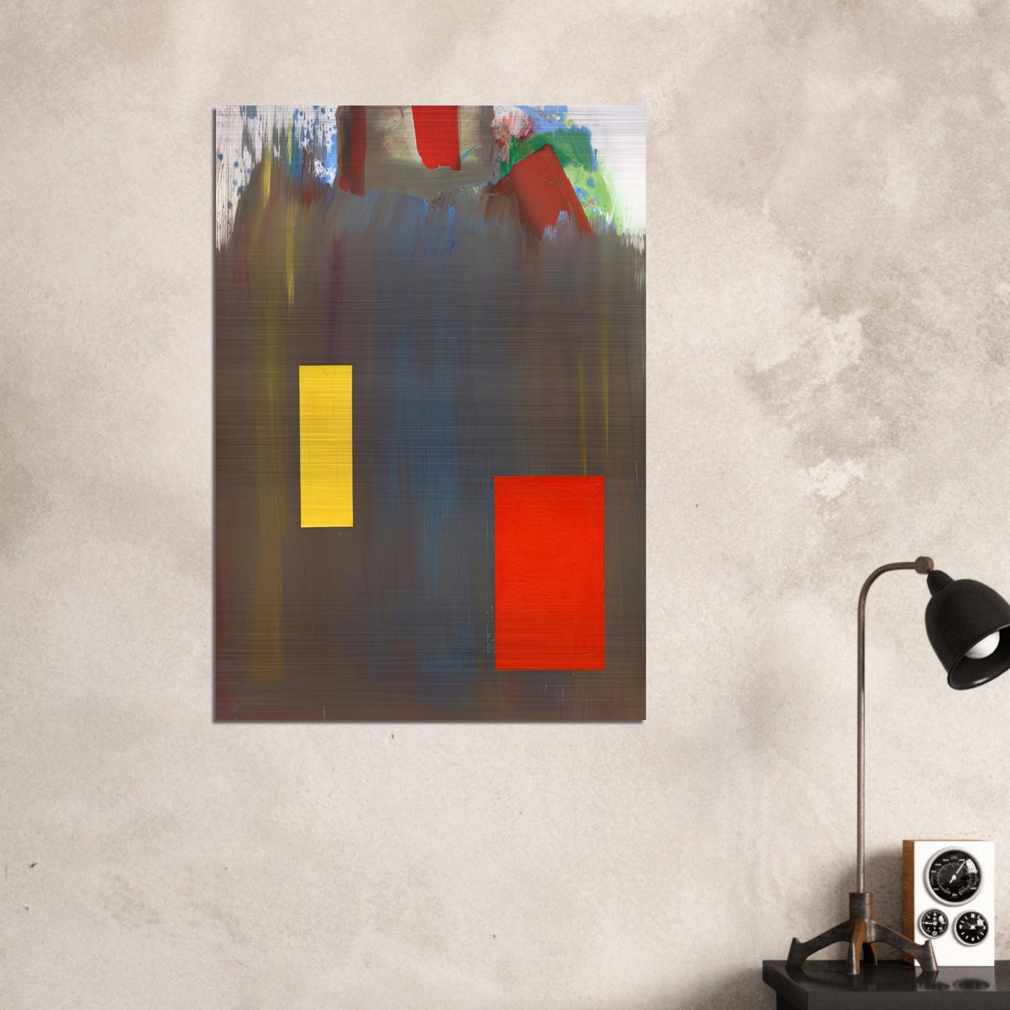 Memoria in Aeternum - Hans Hofmann Brushed Aluminum Print - 70x100 cm / 28x40 inches | Hans Hofmann Aluminum Print | Hans Hofmann Prints
