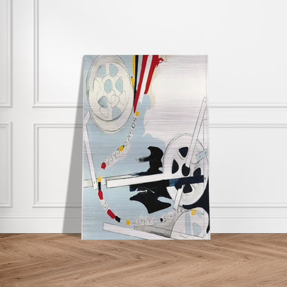 Il Sogno Dada di Arturo Schwarz - 1965 - Mario Schifano Brushed Aluminum Print - 70x100 cm / 28x40 inches | Mario Schifano Aluminum Print | Mario Schifano Prints