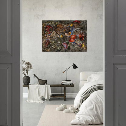 4531 728230 - Ivan Albright Brushed Aluminum Print - 70x100 cm / 28x40 inches | Ivan Albright Aluminum Print | Ivan Albright Prints