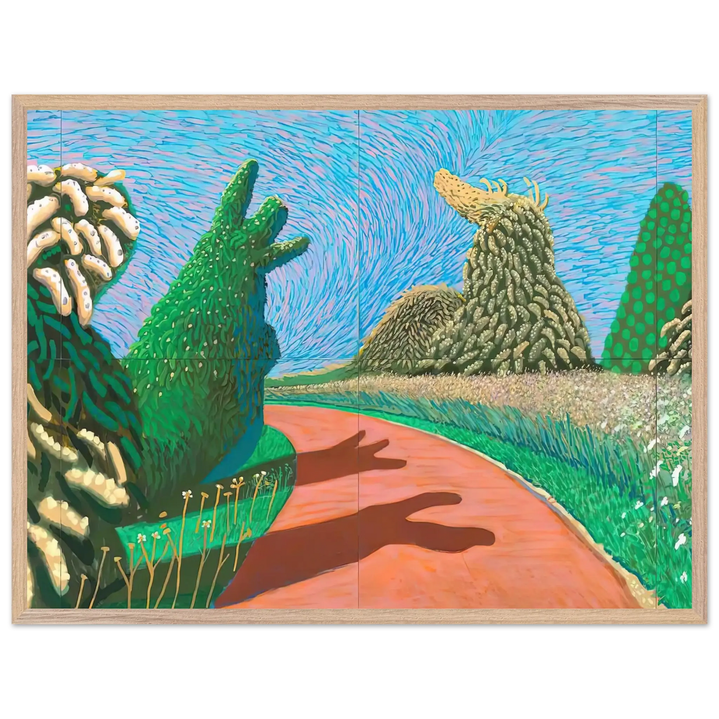David Hockney - David Hockney Wall art - A2 (42 x 59.4  cm) - Fine Art Poster - -