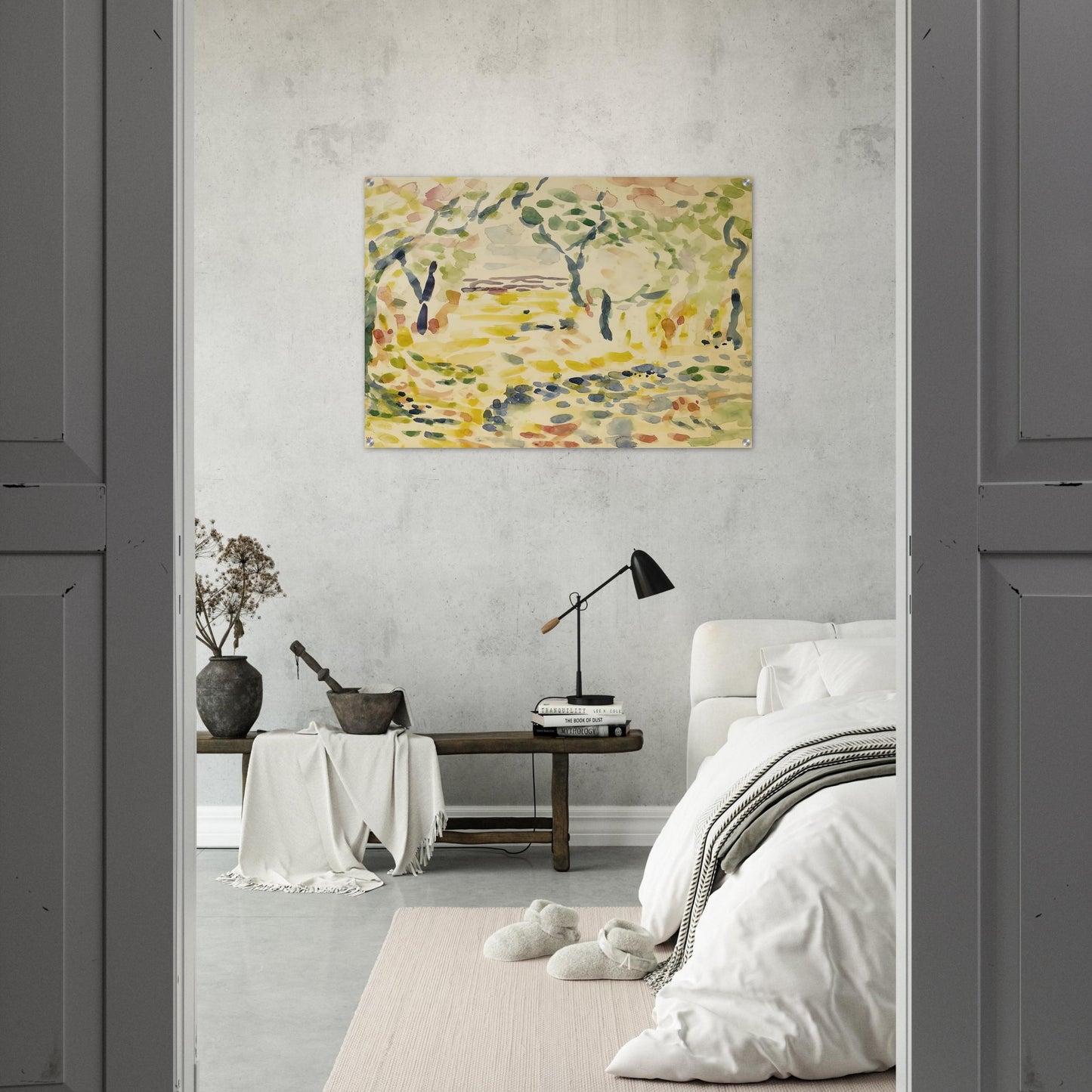 ETUDE POUR LE BONHEUR DE VIVRE 1905 - Henri Matisse Acrylic Print - 70x100 cm / 28x40″ inches | Henri Matisse Wall Art | Henri Matisse Prints