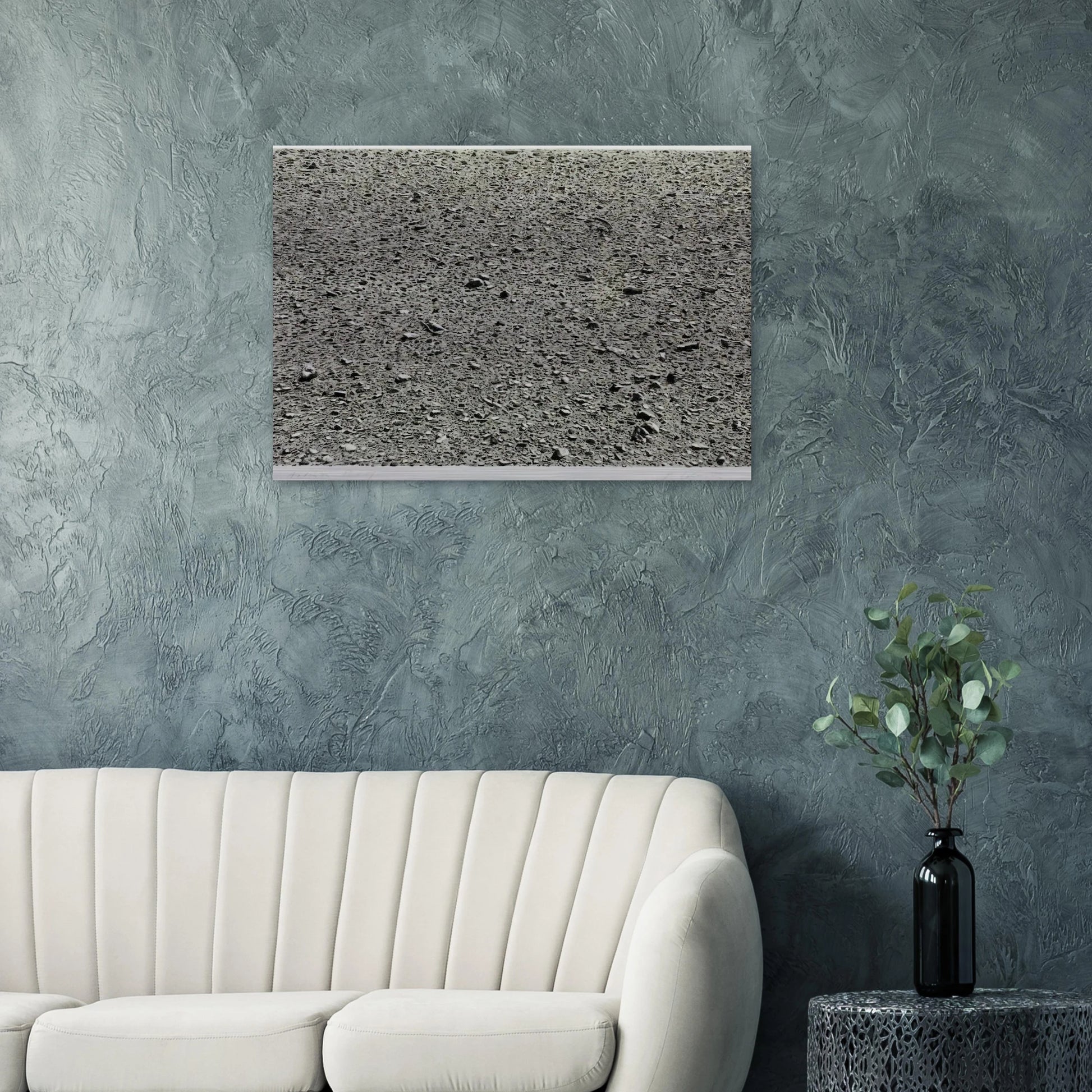 DESERT 1975 - Vija Celmins Brushed Aluminum Print - 70x100 cm / 28x40 inches | Vija Celmins Aluminum Print | Vija Celmins Prints