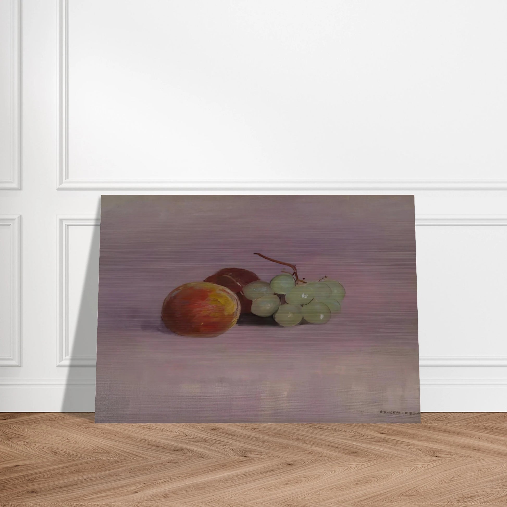 STILL LIFE - Odilon Redon Brushed Aluminum Print - 70x100 cm / 28x40 inches | Odilon Redon Aluminum Print | Odilon Redon Prints