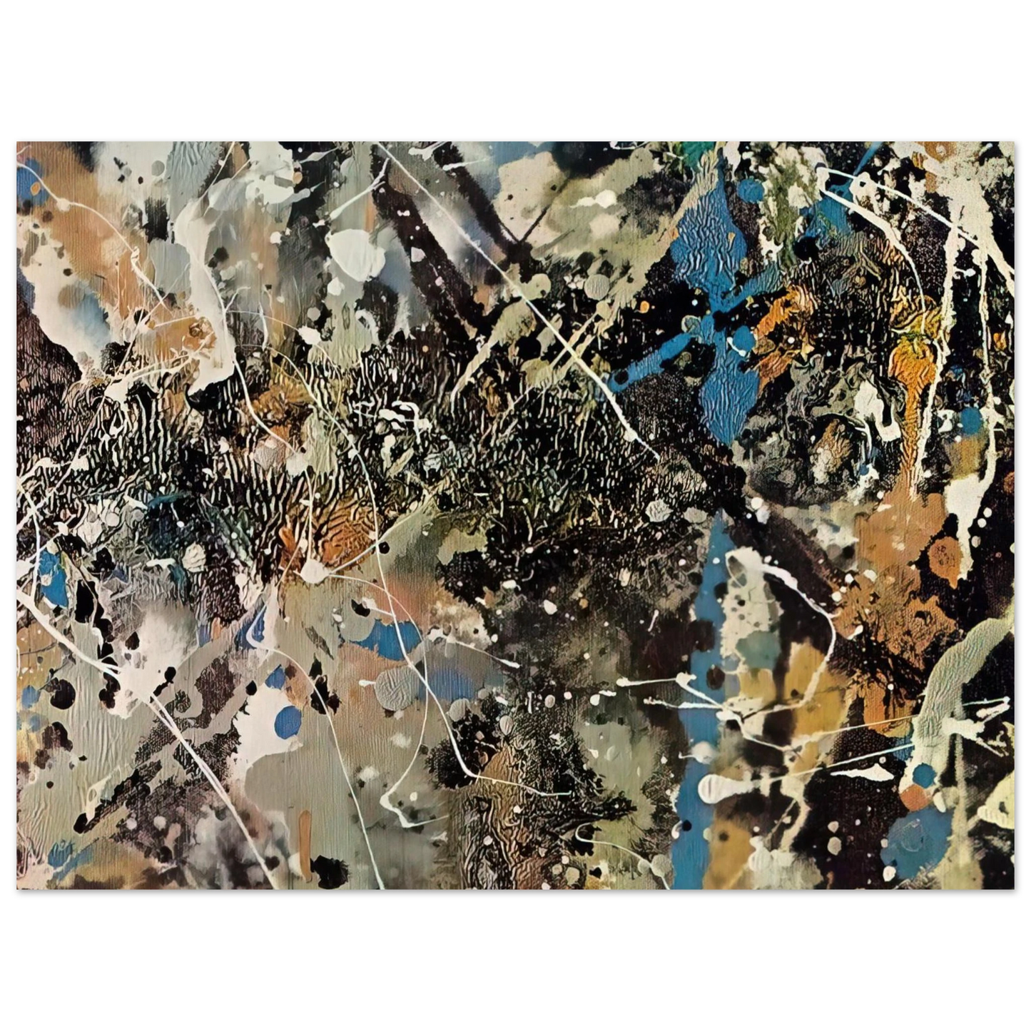 Jackson Pollock - NOT_DETECTED_185248  75x100 cm / 30x40inches Fine Art Poster