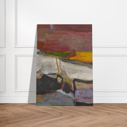 Berkeley #59 - Richard Diebenkorn Brushed Aluminum Print - 70x100 cm / 28x40 inches | Richard Diebenkorn Aluminum Print | Richard Diebenkorn Prints