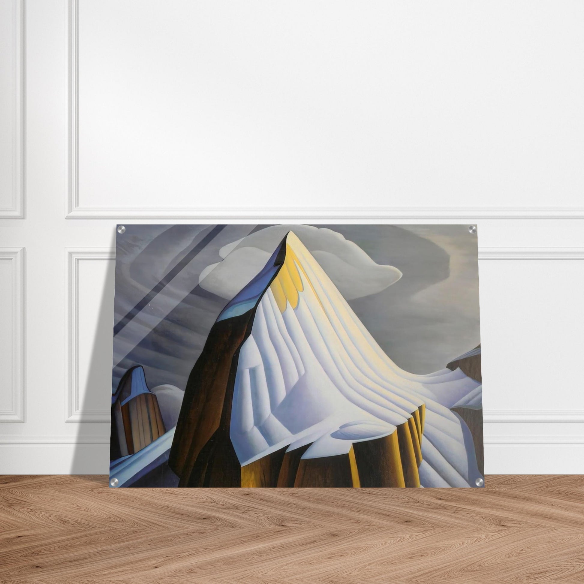 Mount Lefroy - 1930 - Lawren Harris Acrylic Print - 70x100 cm / 28x40″ inches