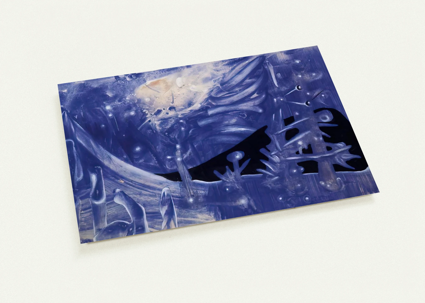 BLUE COMPOSITION 1937 By Roberto Matta Pack of 10 Post Cards | Roberto Matta Post Cards | A6 (10.5 x 14.8 cm) - 4.1 x 5.8 inches