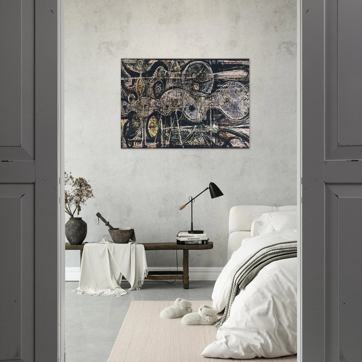Undulation - Richard Pousette-Dart Brushed Aluminum Print - 70x100 cm / 28x40 inches | Richard Pousette-Dart Aluminum Print | Richard Pousette-Dart Prints