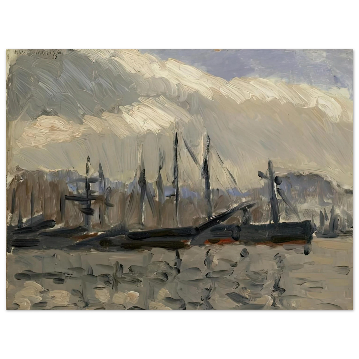 Henri Matisse - PORT DE CHERBOURG  75x100 cm / 30x40inches Fine Art Poster