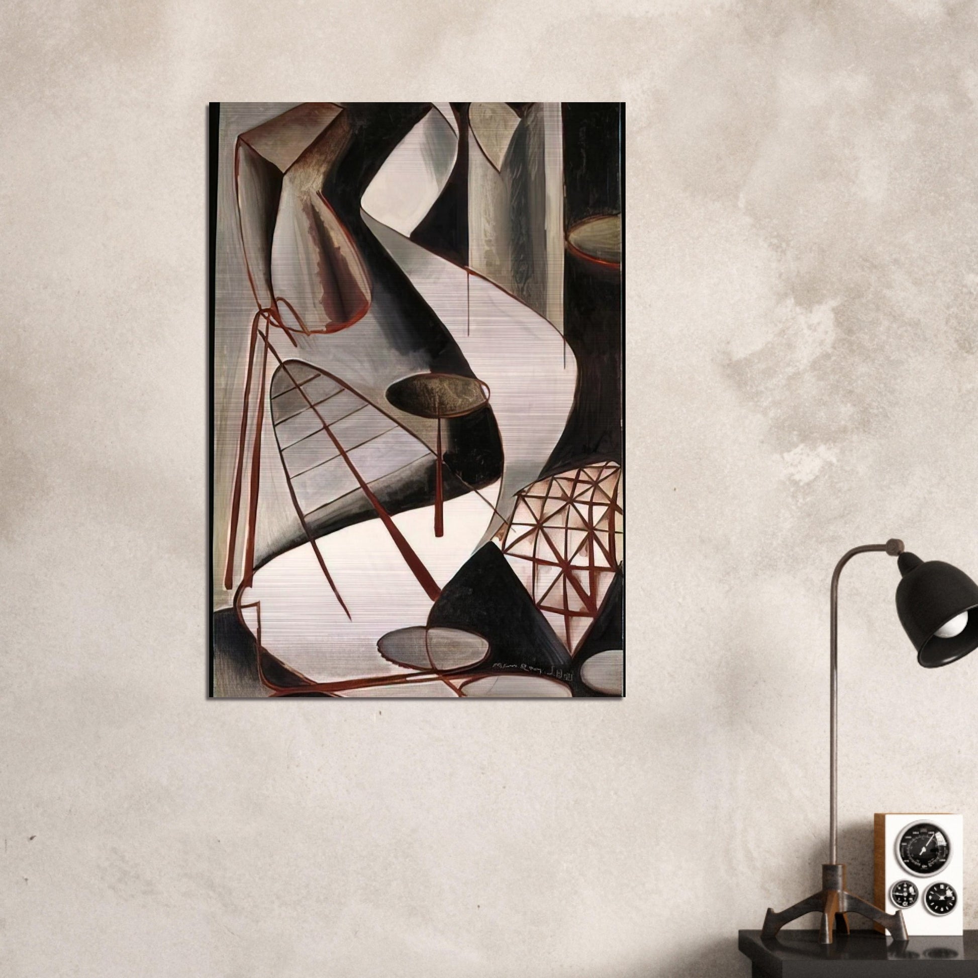 RETURN TO REASON - Man Ray Brushed Aluminum Print - 70x100 cm / 28x40 inches | Man Ray Aluminum Print | Man Ray Prints