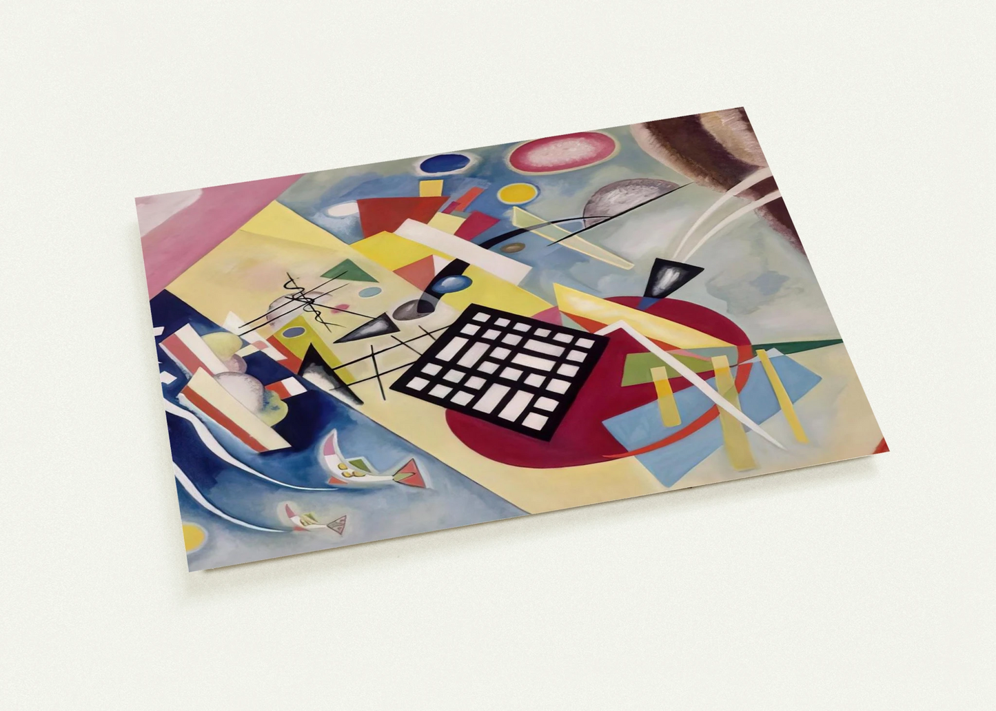 BLACK FRAME 1922 By Wassily Kandinsky Pack of 10 Post Cards | Wassily Kandinsky Post Cards | A6 (10.5 x 14.8 cm) - 4.1 x 5.8 inches