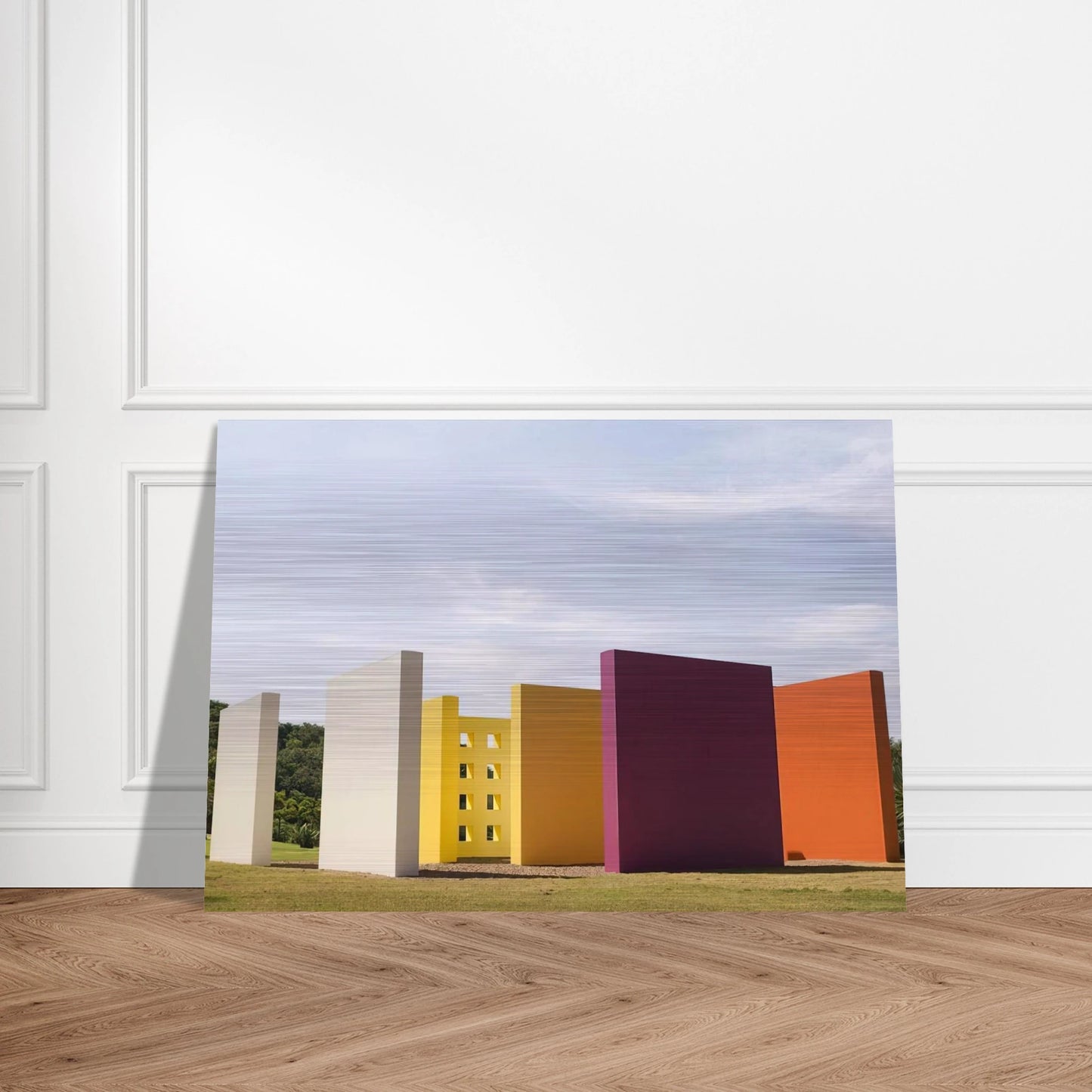 Magic Square #5, De Luxe - 1977 - Helio Oiticica Brushed Aluminum Print - 70x100 cm / 28x40 inches | Helio Oiticica Aluminum Print | Helio Oiticica Prints