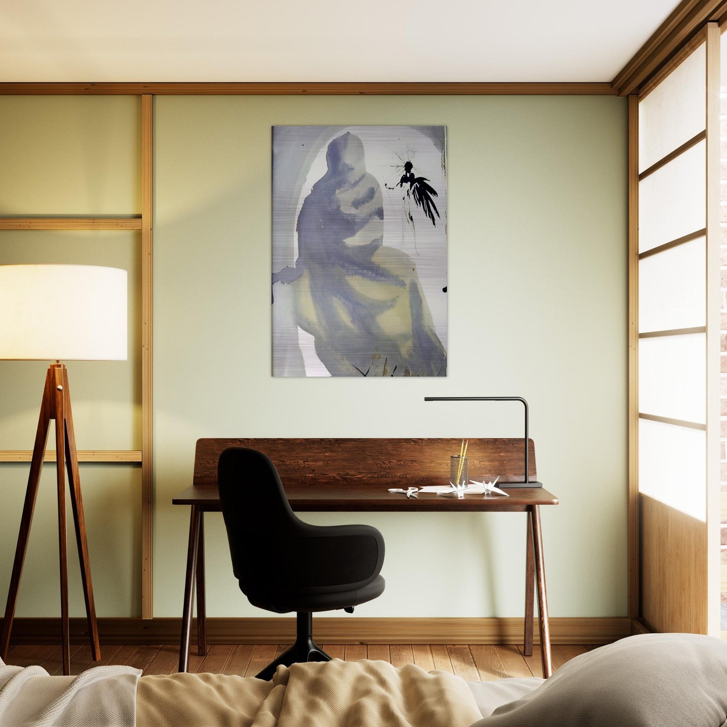 SEDUXISTI ME DOMINE 1967 - Salvador Dali Brushed Aluminum Print - 70x100 cm / 28x40 inches | Salvador Dali Aluminum Print | Salvador Dali Prints