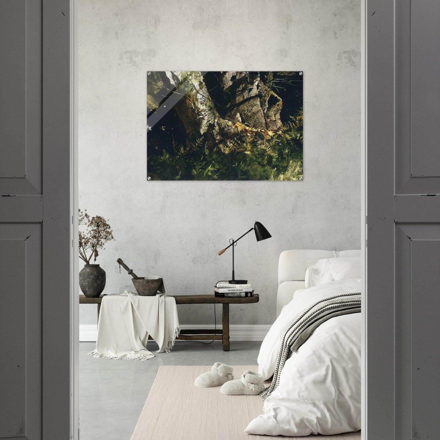 VIRGIN BIRCH 1982 - Andrew Wyeth Acrylic Print - 70x100 cm / 28x40″ inches