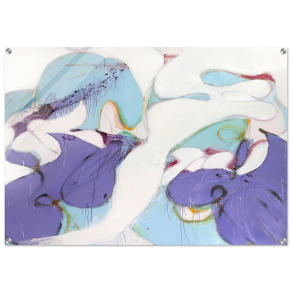 Claudia - 1975 - Norman Bluhm Acrylic Print - 70x100 cm / 28x40″ inches