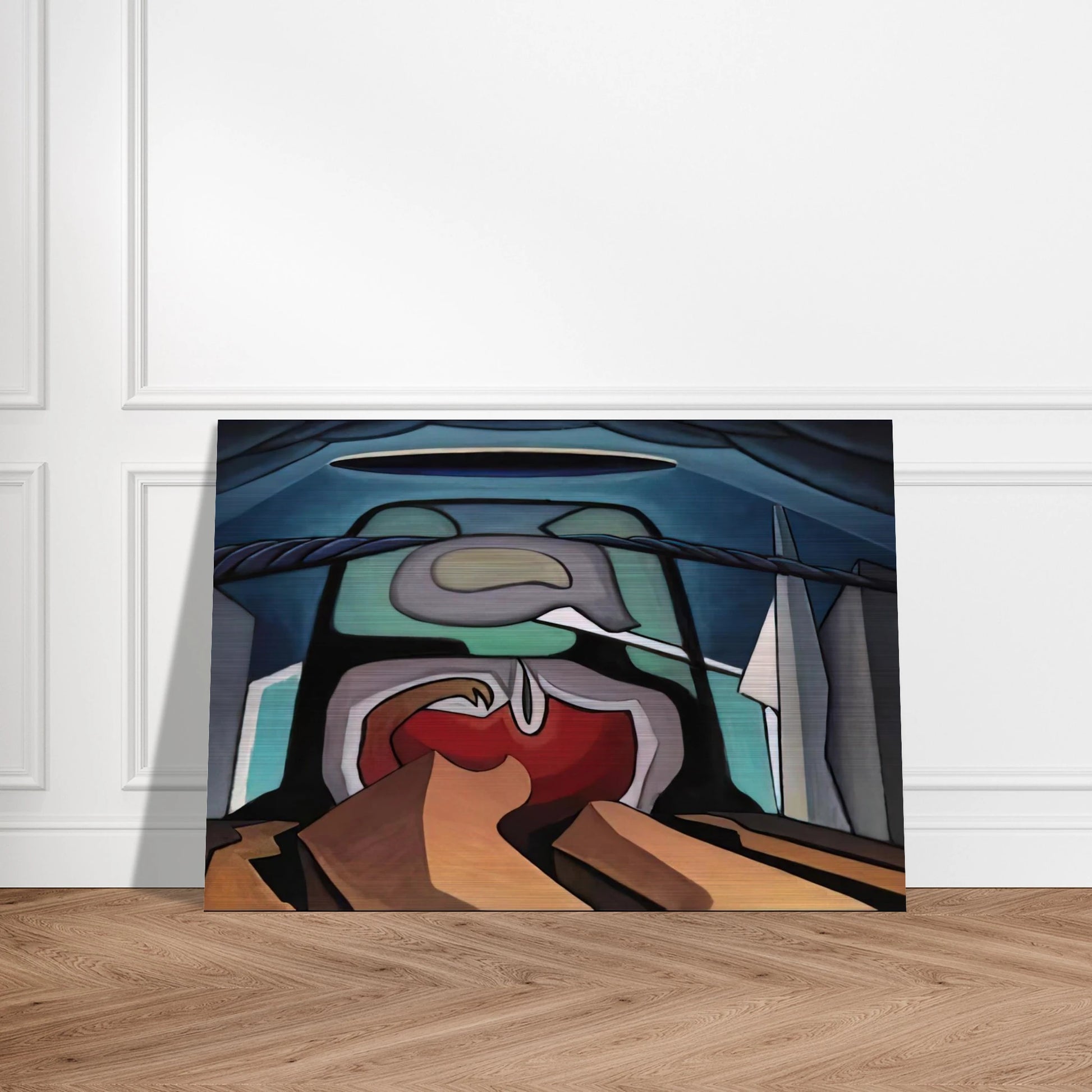 LSH 21 - 1942 - Lawren Harris Brushed Aluminum Print - 70x100 cm / 28x40 inches | Lawren Harris Aluminum Print | Lawren Harris Prints