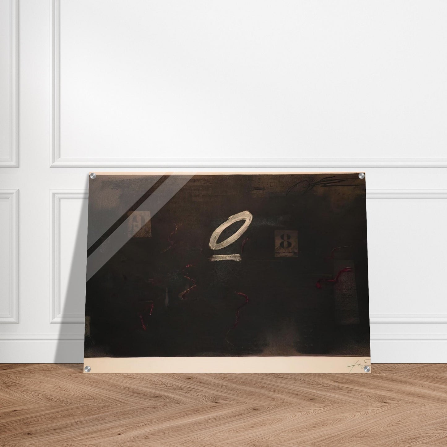 SOUS ZERO 1979 - Antoni Tapies Acrylic Print - 70x100 cm / 28x40″ inches