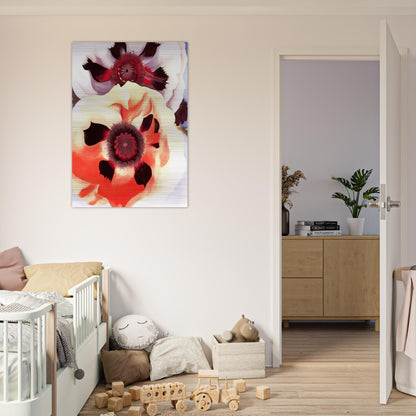 Poppies - Georgia O'Keeffe Brushed Aluminum Print - 70x100 cm / 28x40 inches | Georgia O'Keeffe Aluminum Print | Georgia O'Keeffe Prints