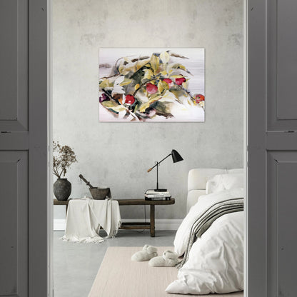 Plums - 1925 - Charles Demuth Brushed Aluminum Print - 70x100 cm / 28x40 inches | Charles Demuth Aluminum Print | Charles Demuth Prints