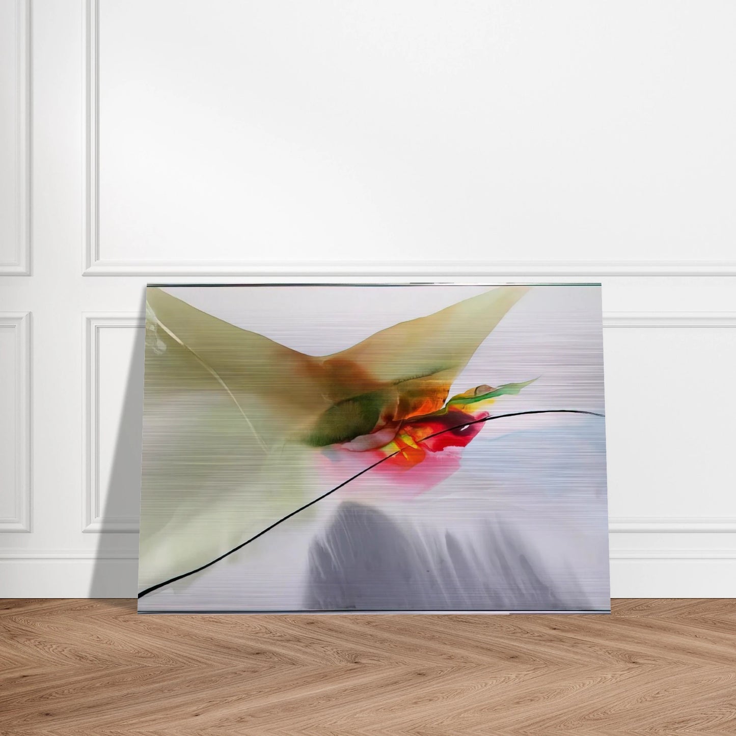 Phenomena Sung Mantle - Paul Jenkins Brushed Aluminum Print - 70x100 cm / 28x40 inches | Paul Jenkins Aluminum Print | Paul Jenkins Prints
