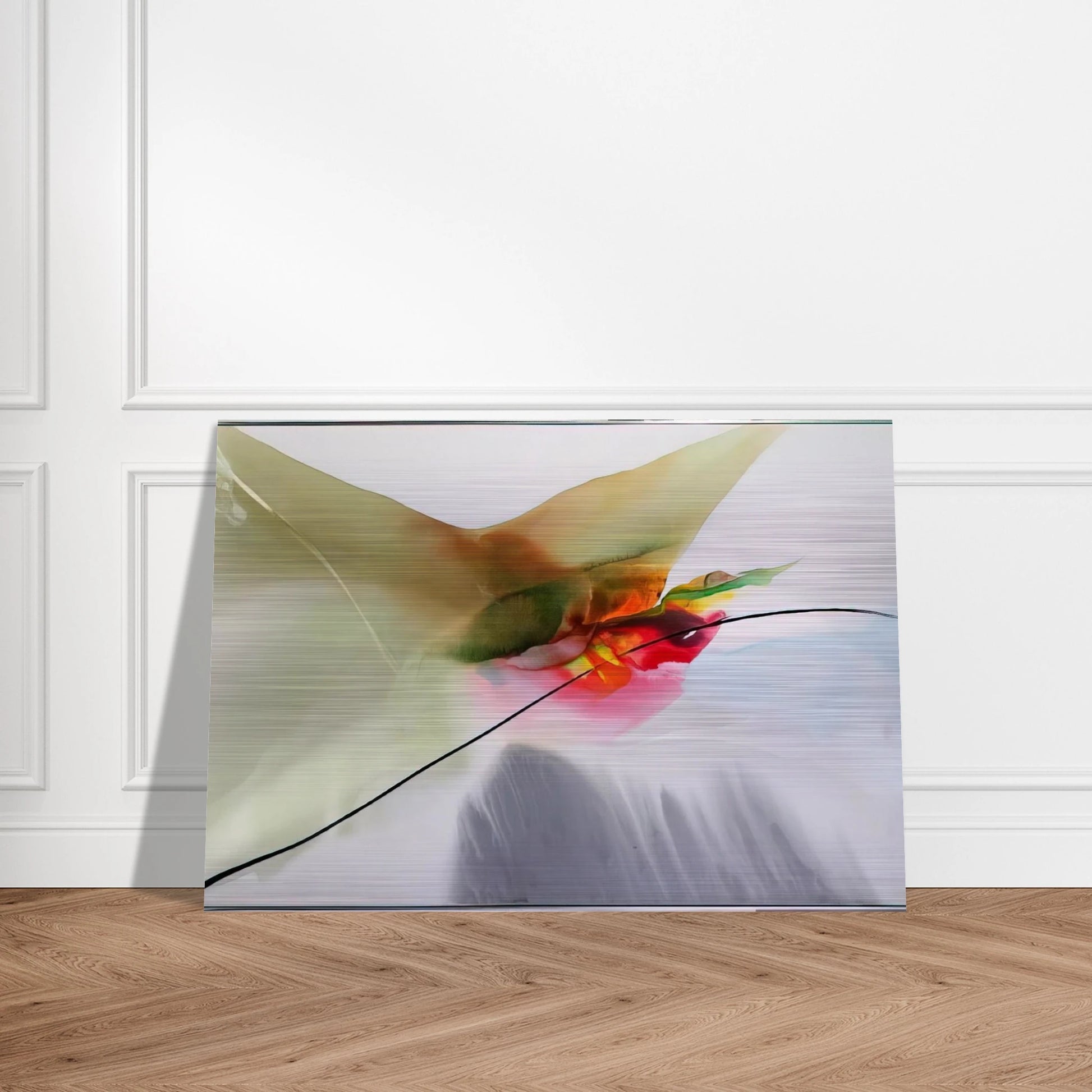 Phenomena Sung Mantle - Paul Jenkins Brushed Aluminum Print - 70x100 cm / 28x40 inches | Paul Jenkins Aluminum Print | Paul Jenkins Prints