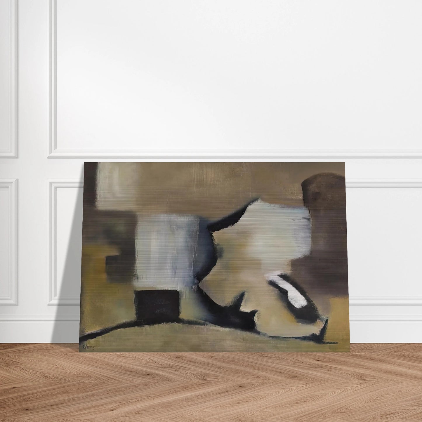 Beyond Emperors - 1952 - Theodoros Stamos Brushed Aluminum Print - 70x100 cm / 28x40 inches | Theodoros Stamos Aluminum Print | Theodoros Stamos Prints