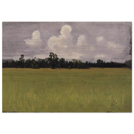 Autumn. Steppe - Arkhyp Kuindzhi Brushed Aluminum Print - 70x100 cm / 28x40 inches | Arkhyp Kuindzhi Aluminum Print | Arkhyp Kuindzhi Prints