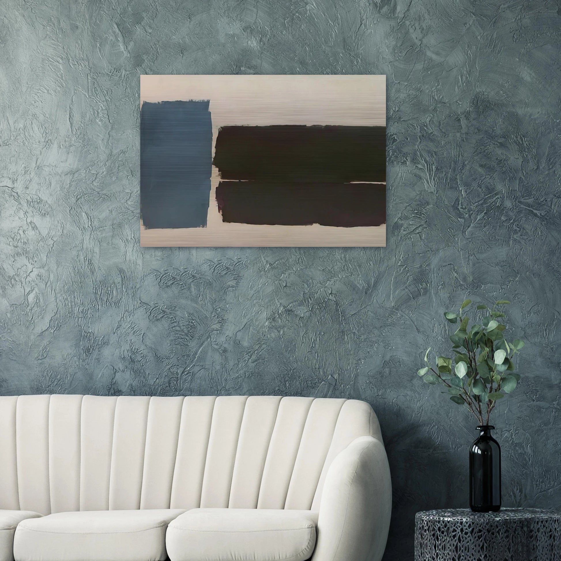 Untitled - 1963 - Ray Parker Brushed Aluminum Print - 70x100 cm / 28x40 inches | Ray Parker Aluminum Print | Ray Parker Prints
