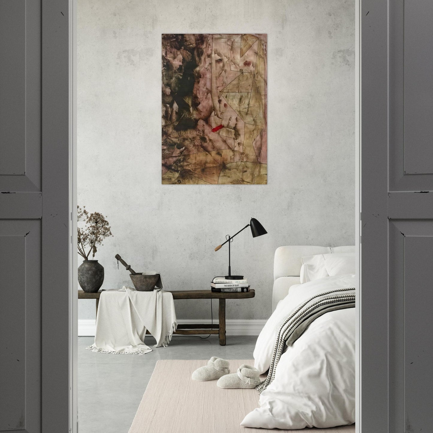 KOP 1939 - Paul Klee Brushed Aluminum Print - 70x100 cm / 28x40 inches | Paul Klee Aluminum Print | Paul Klee Prints