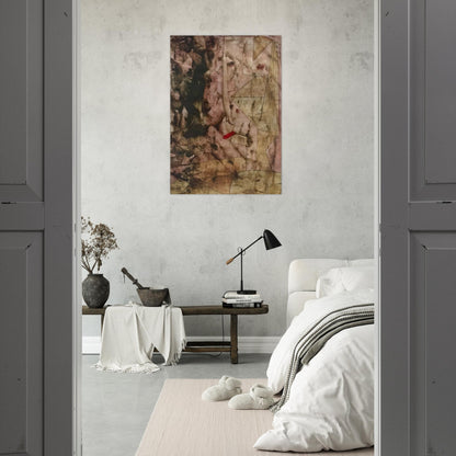 KOP 1939 - Paul Klee Brushed Aluminum Print - 70x100 cm / 28x40 inches | Paul Klee Aluminum Print | Paul Klee Prints
