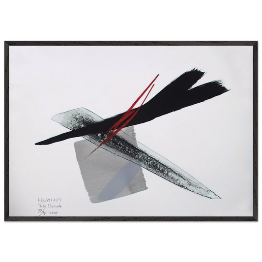 Relativity - 2005 - Toko Shinoda 70x100 cm / 28x40 inches Framed Art Print – Black Wooden Frame