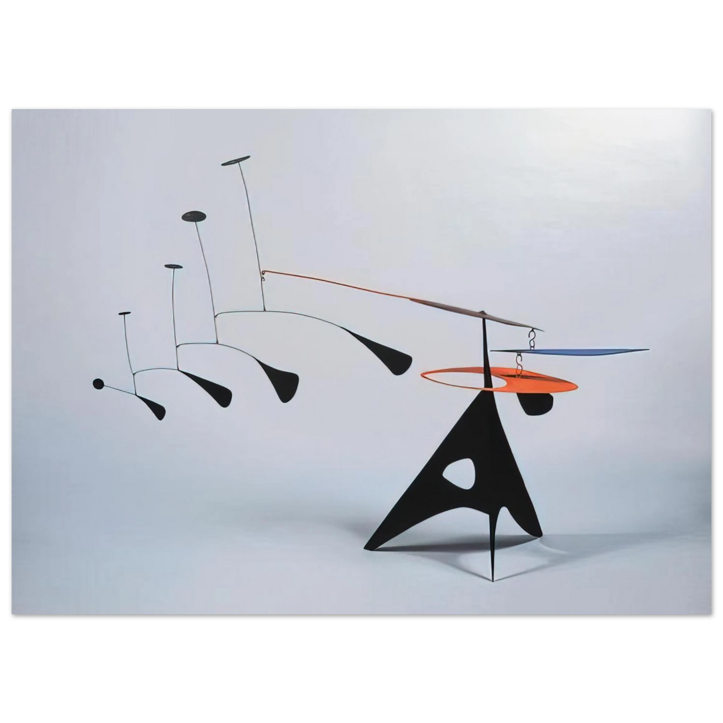 Alexander Calder - BLUE FEATHER 1948 Fine Art Poster