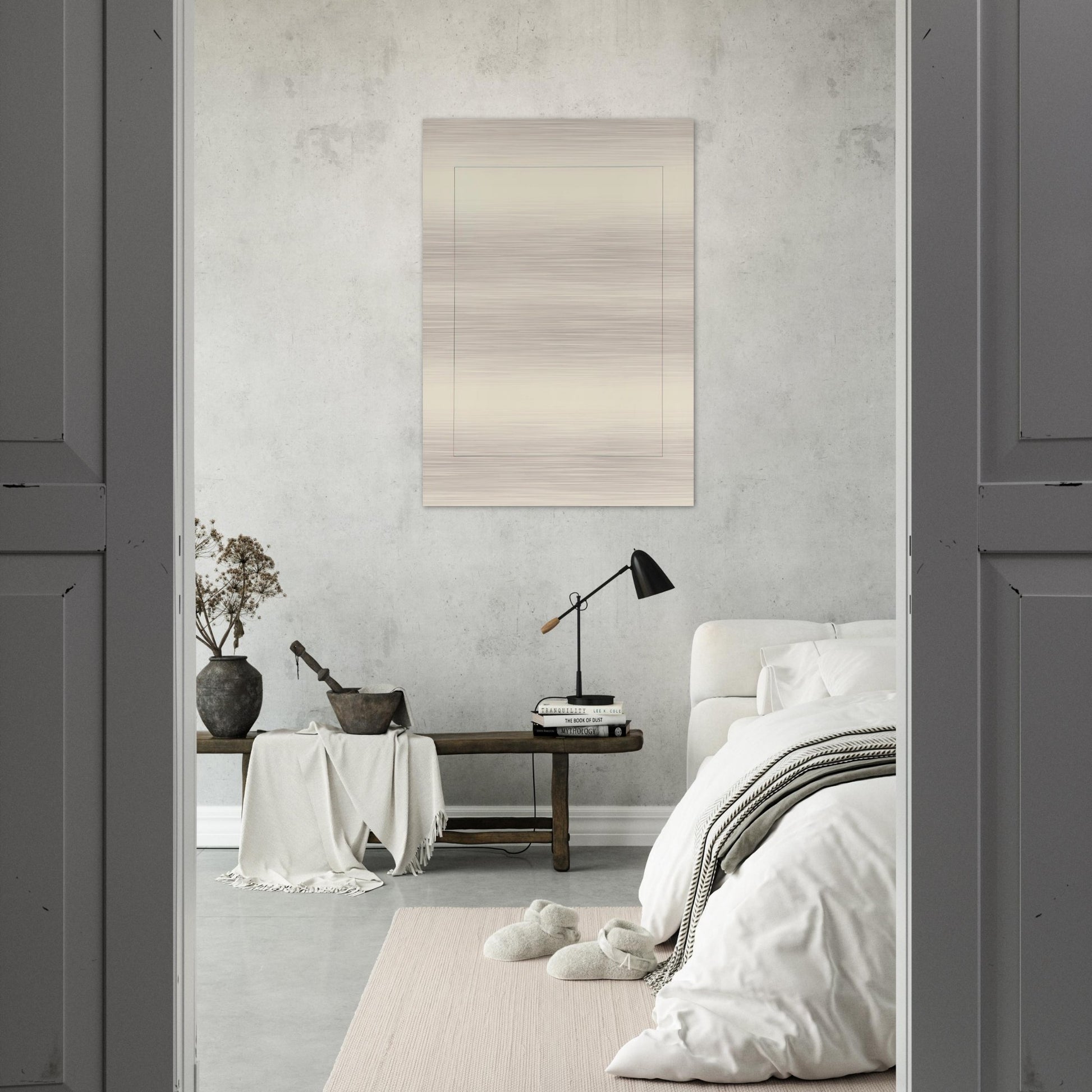 104 PERIMETER SERIES - Robert Mangold Brushed Aluminum Print - 70x100 cm / 28x40 inches | Robert Mangold Aluminum Print | Robert Mangold Prints