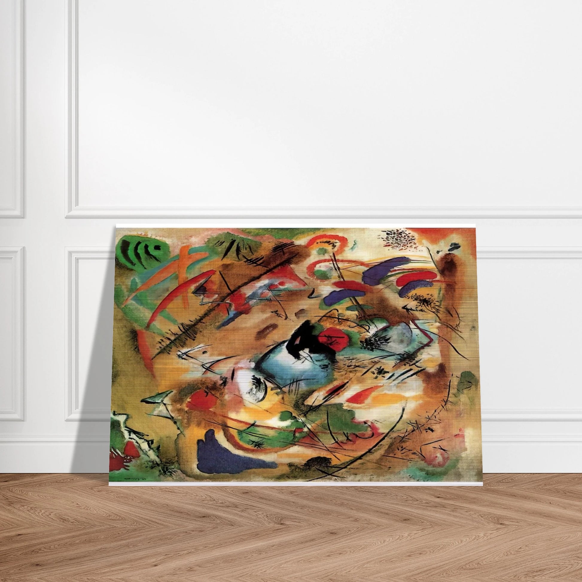 IMPROVISATION DREAMY 1913 - Wassily Kandinsky Brushed Aluminum Print - 70x100 cm / 28x40 inches | Wassily Kandinsky Aluminum Print | Wassily Kandinsky Prints