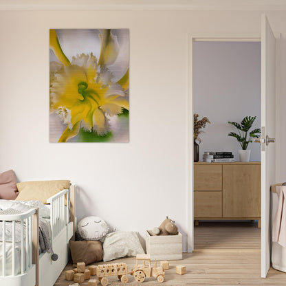 An Orchid - Georgia O'Keeffe Brushed Aluminum Print - 70x100 cm / 28x40 inches | Georgia O'Keeffe Aluminum Print | Georgia O'Keeffe Prints